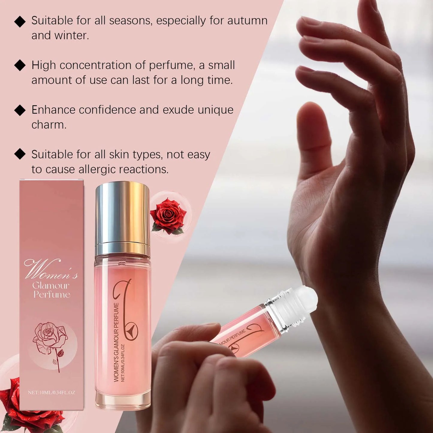 💞 Pheromone Attraction Perfume for Women – Long-Lasting Charming Fragrance