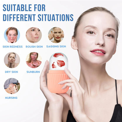 ❄️ Ultimate Ice Roller – Refresh, De-Puff & Glow Naturally!